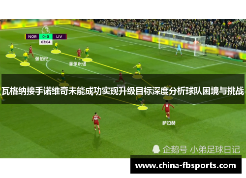 瓦格纳接手诺维奇未能成功实现升级目标深度分析球队困境与挑战